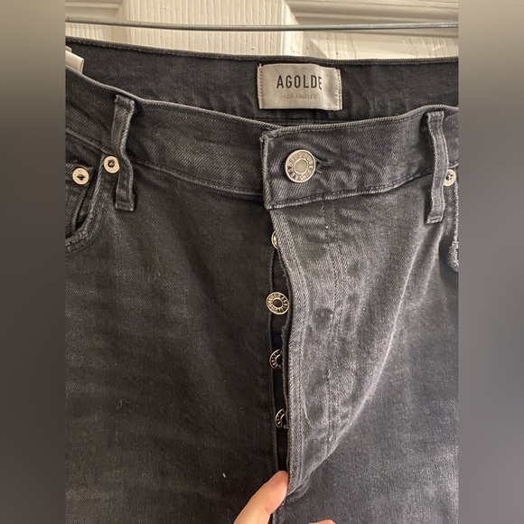 AGOLDE RILEY HIGH RISE STRAIGHT in panoramic - Picture 7 of 7